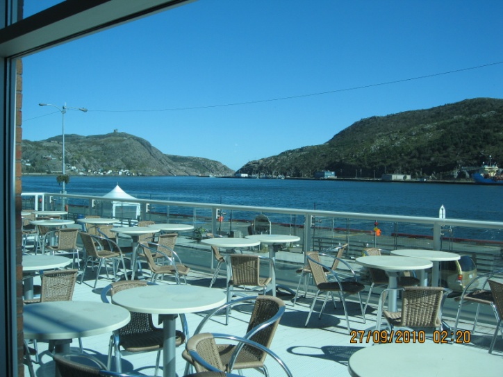 Seaside cafe, St. John’s, Newfoundland