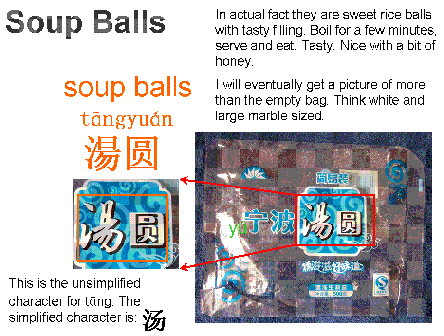 Picture of Soup Balls label