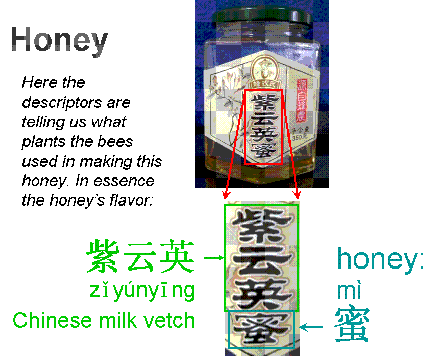 Picture of honey label
