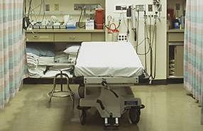 British hospital bed